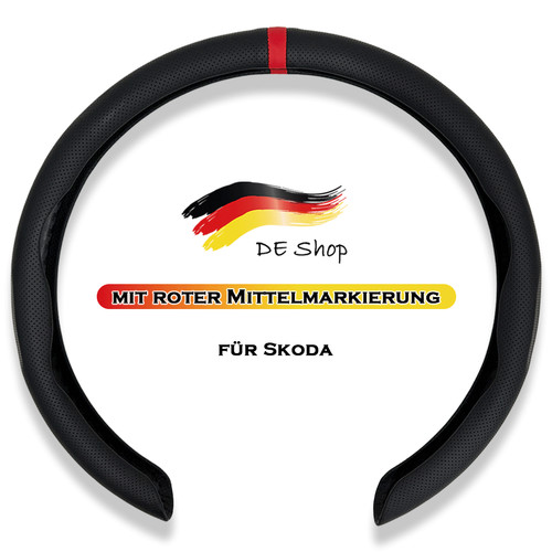 Premium lenkradbezug aus leder - lenkradbezug,