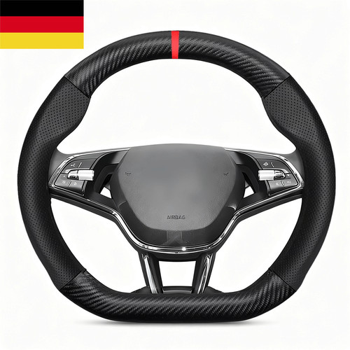 Sport lenkradbezug 38cm - lenkradbezug, d-form